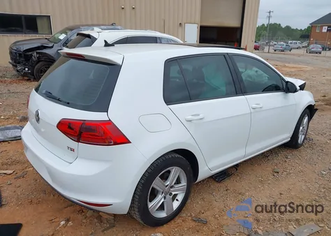 2017 Volkswagen Golf Tsi S 4-Door/Tsi Se 4-Door/Tsi Sel 4-Door/Tsi Wolfsburg Edition 4-Door из США, поврежденный, VIN 3VW217AU5HM066386